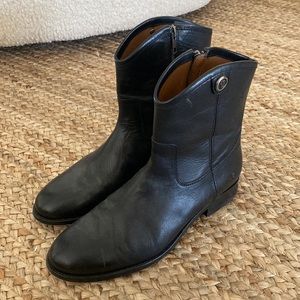 Black Frye booties